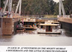 Plymouth at Wentworth on the Murray River