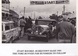Start Bourke to Bourketown Bash 1985